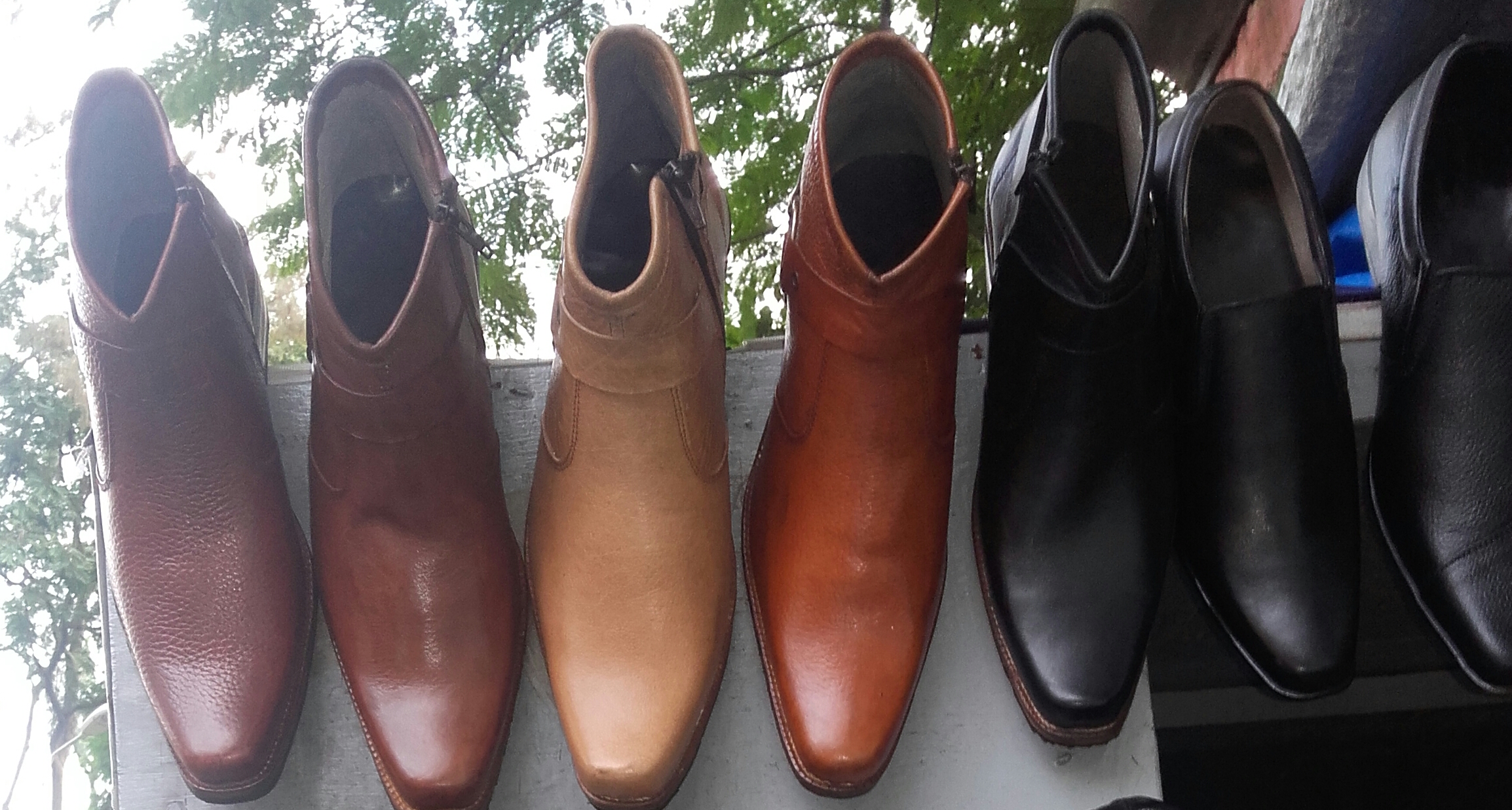 Hand made  lather shoes 