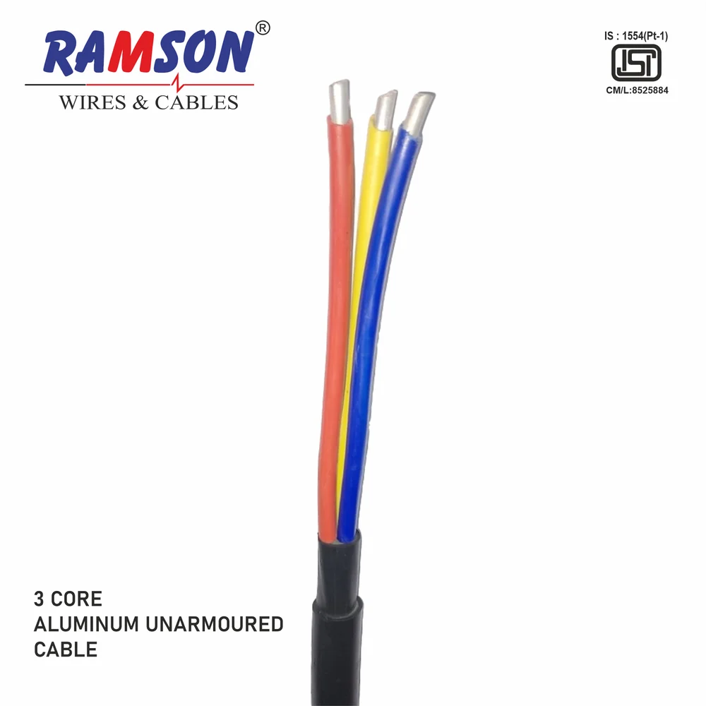 16 Sq Mm 3 Core Aluminium Unarmoured Cable