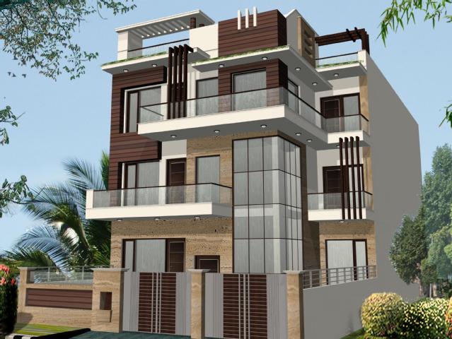 3 BHK semi-furnished flat for rent in Sector 56
