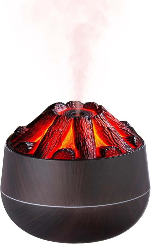 300ML Artificial Charcoal Fire Air Humidifier