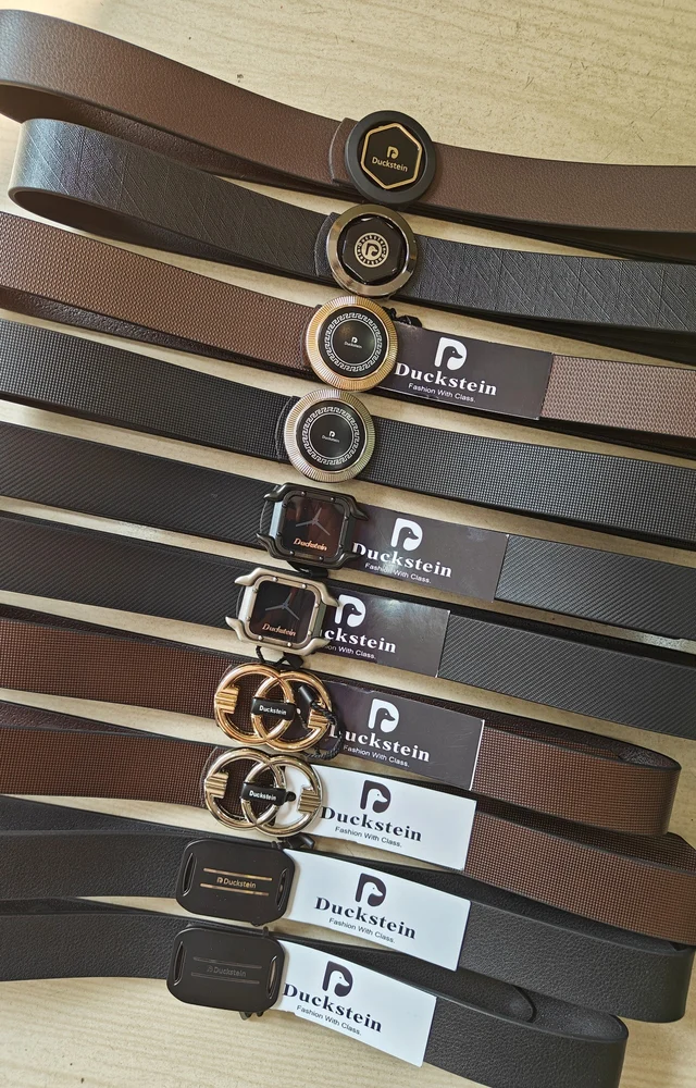 35mm fancy Buckle pressing belt