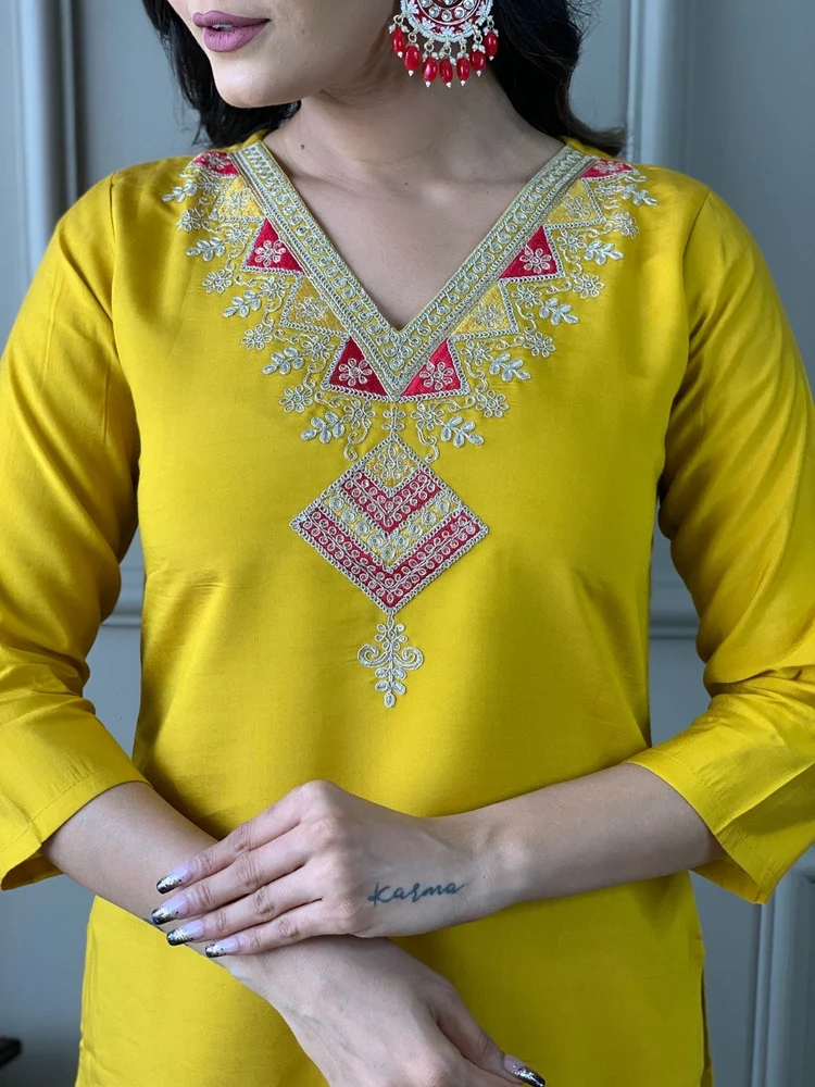 44KBD01-561 Kurta Pants Sets