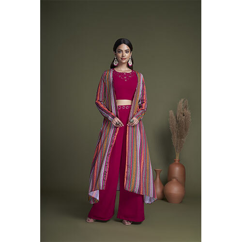 4901 Reni Co-ords Set  Ethnic  - Fabric Type  Georgette