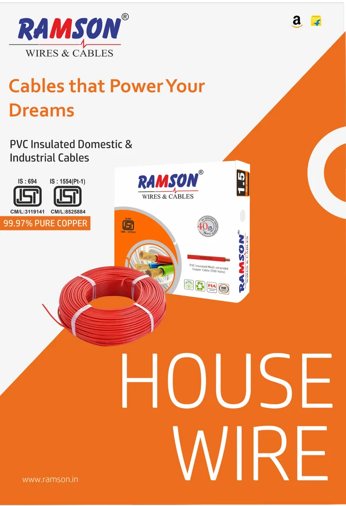 50 Sq mm Single Core Multistrand Copper Cable