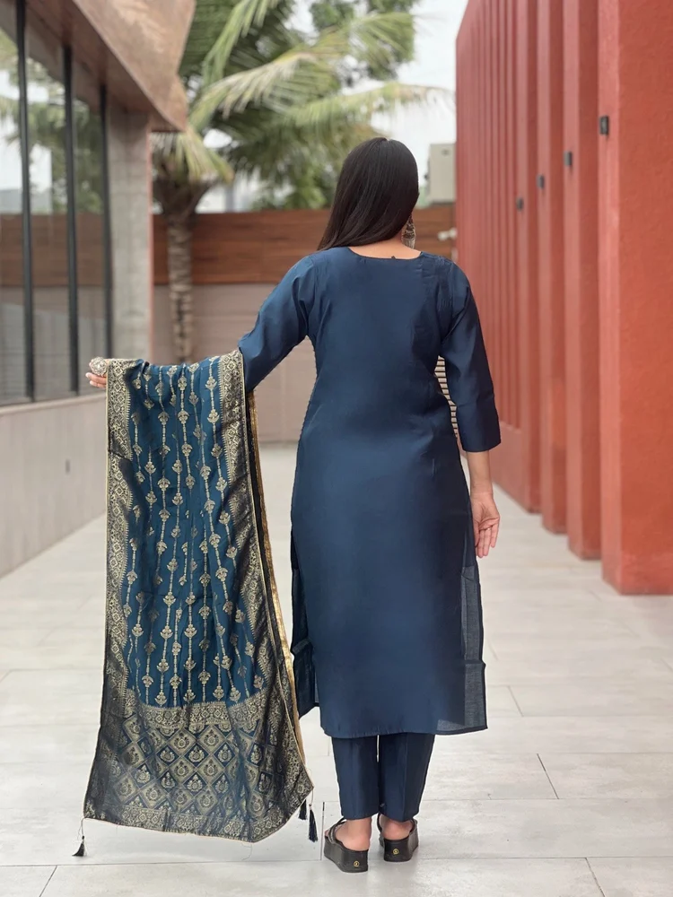 51KBD01-MANTSHA Ladies Kurta Pants Sets