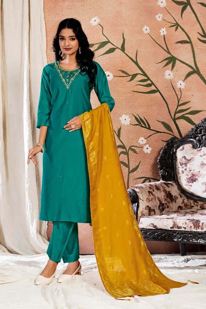 51KBD03-SAHELI Ladies Kurta Pants Sets