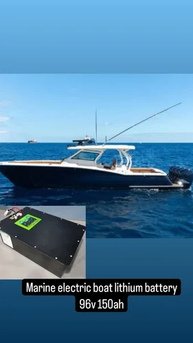 96v 150ah marine electric boat lithium battery