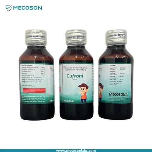 Ambroxol 15 Mg   Terbutaline 1 25 Mg   Guaiphenesin 50 Mg   Menthol 2 5 Mg Syrup