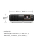 BenQ TH690ST 4LED Short Throw Gaming Projector