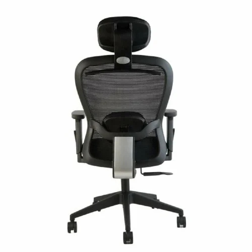 Black Mid Back Revolving Office Chairs