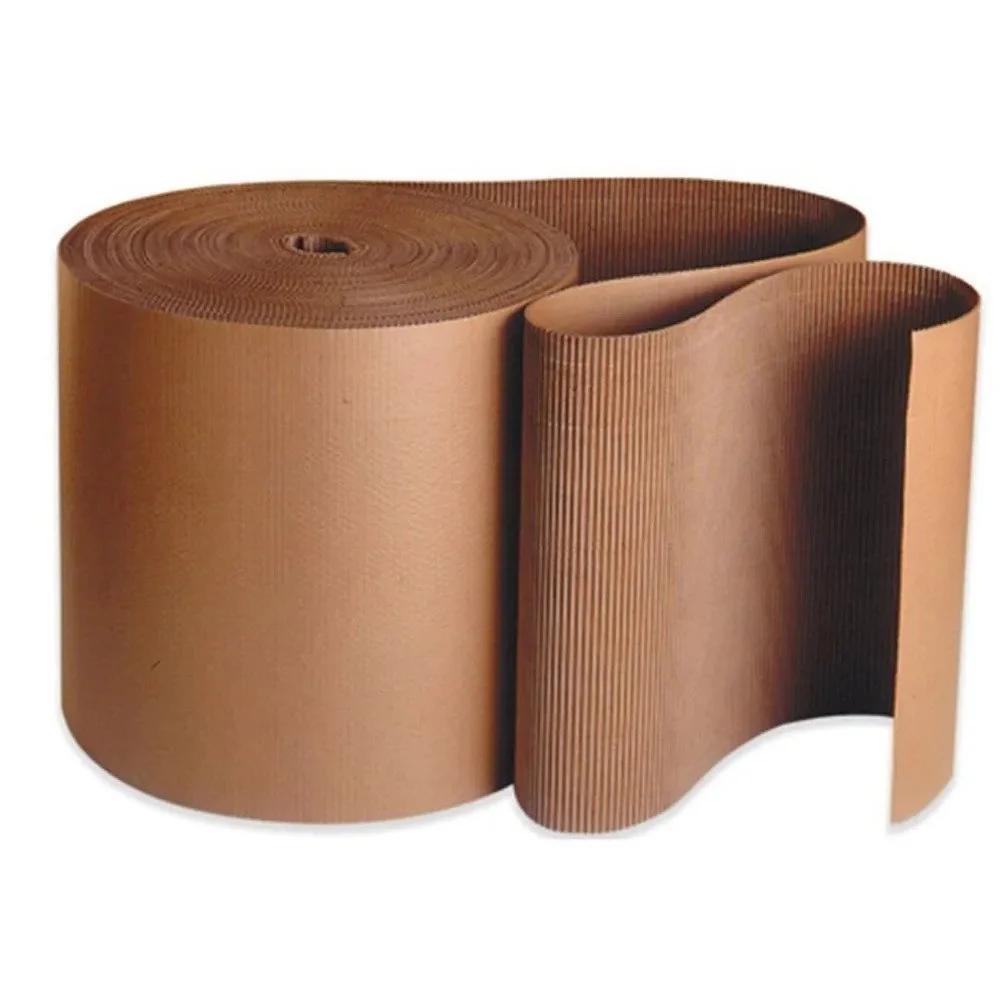 Brown Corrugated Packaging Roll
