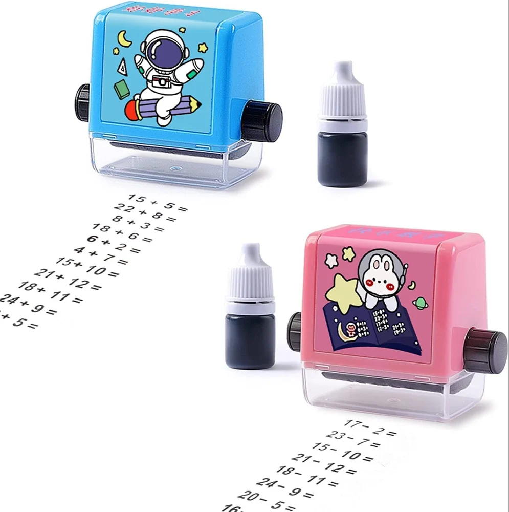 CHILDRENS TEACHING STAMP ADDITION