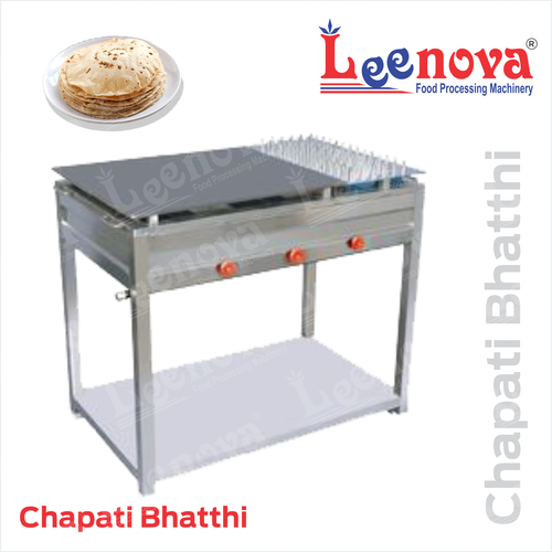 Chapati Bhatti - Stainless Steel Design   Perfect For Authentic Indian Cuisine