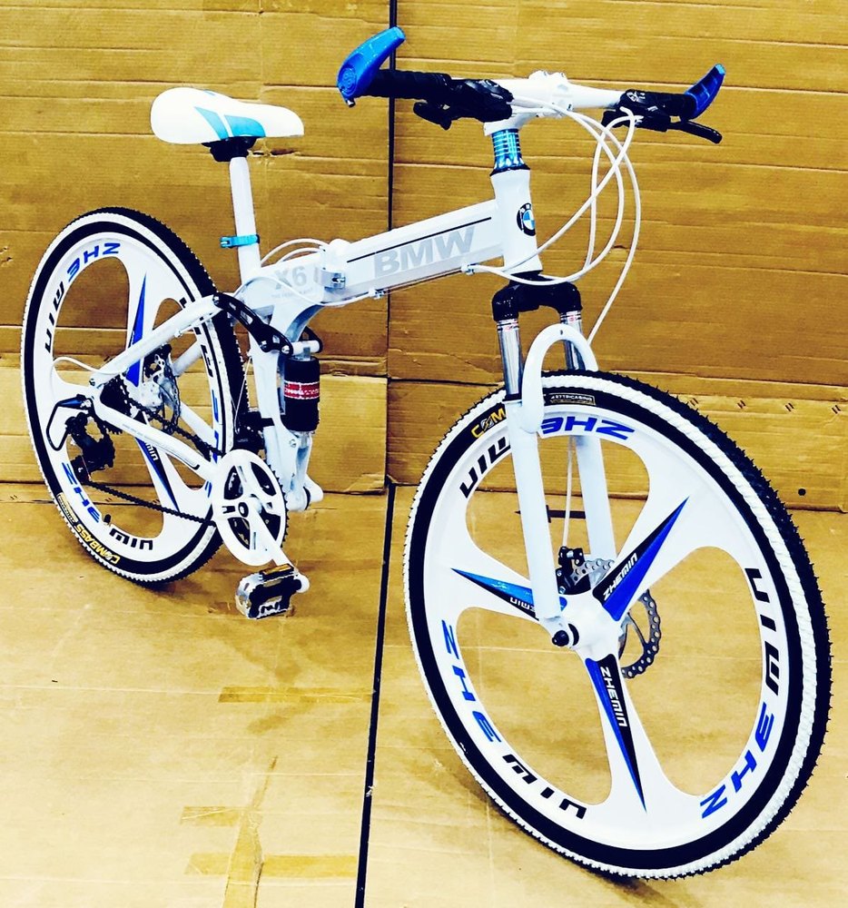 Double Tone 21 Speed Shimano bmw Folding Cycle