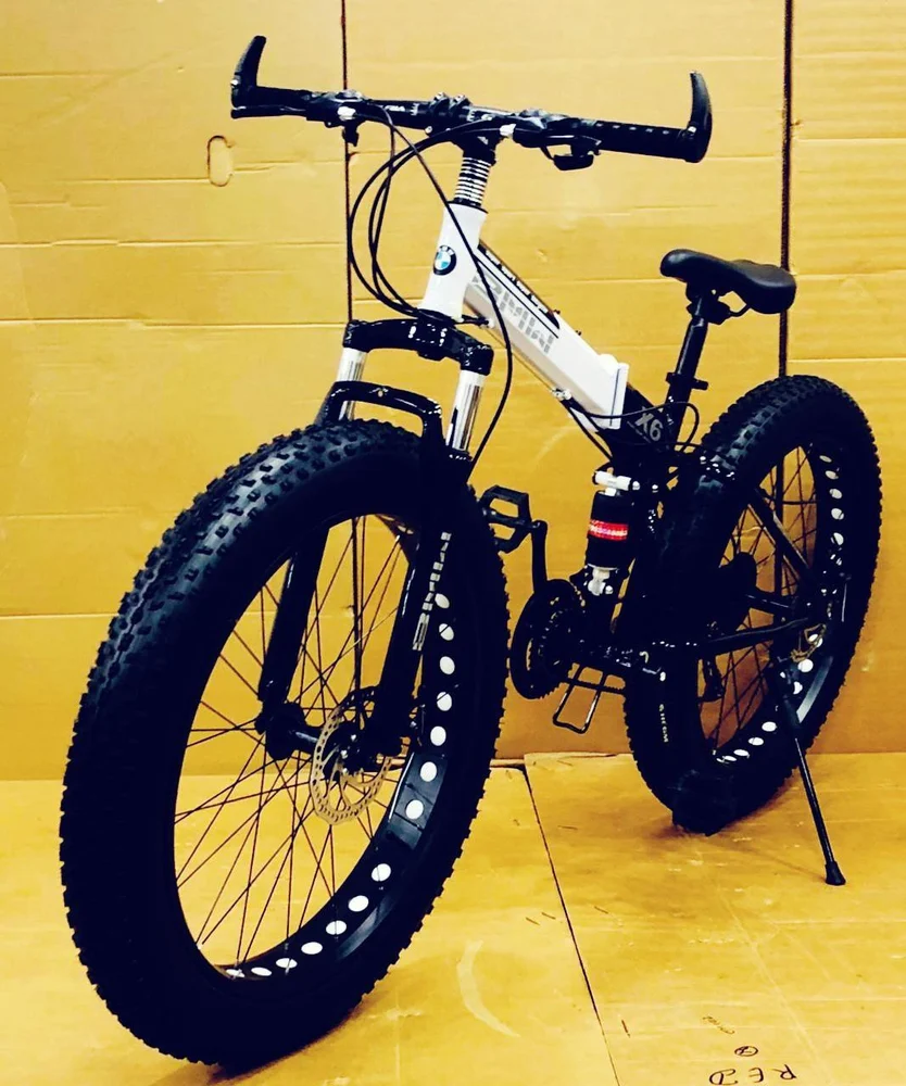 Fat Tyre Folding Cycle With 21 Gears