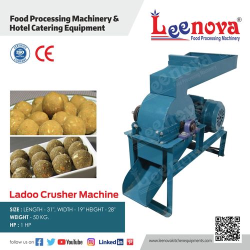 Green Ladoo Crusher Machine
