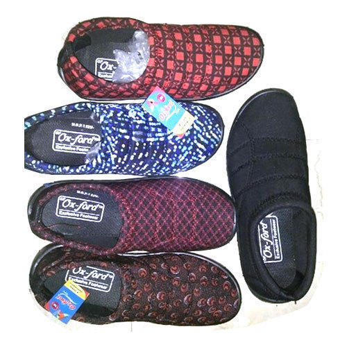 Ladies Shoes - Textile Upper  Available Sizes 6-9  Colors  Red  Blue  Black 