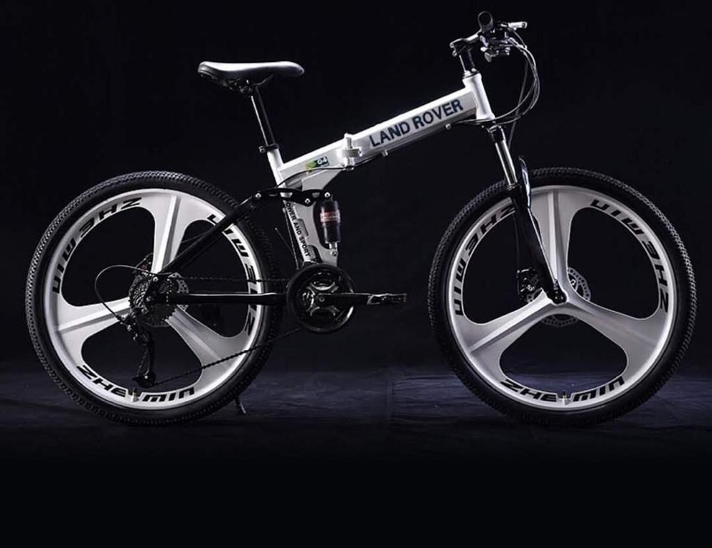 Land Rover Foldable Cycle White 21 Gear