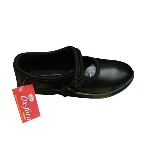 Leather Pt School Shoes - Color  Black