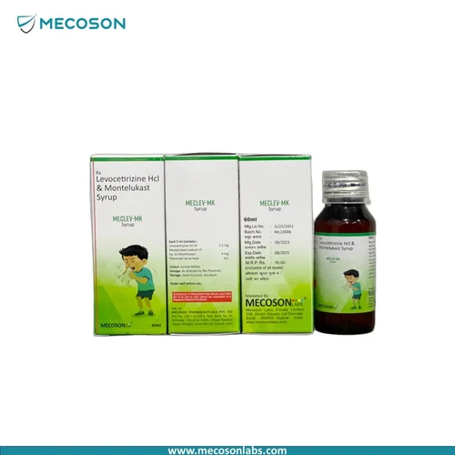 Levocetirizine 2 5 Mg   Monteleukast 4 Mg Syrup