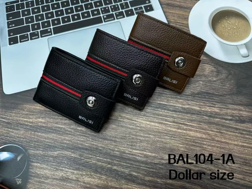 Magnetic Button Wallet