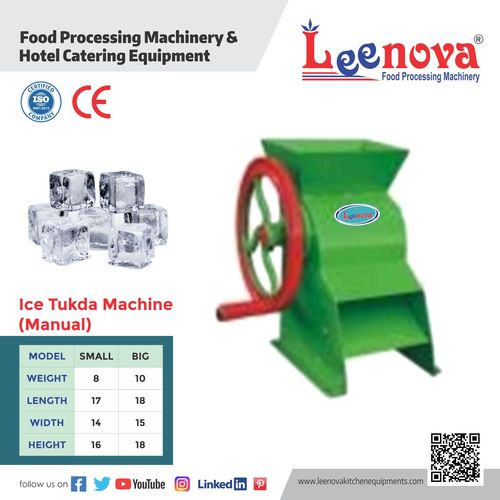 Manual Ice Machine Dimension  L w h   18 15 18 Inch  In 