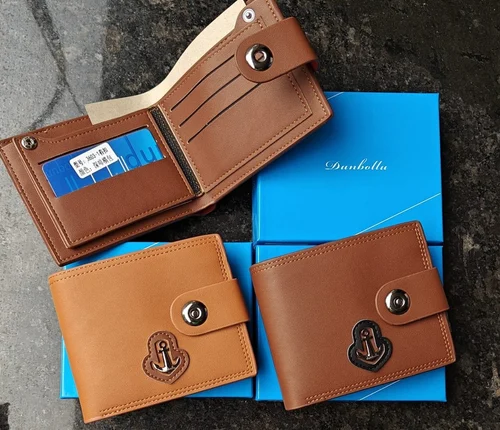 Mens Bifold PU Leather Wallet