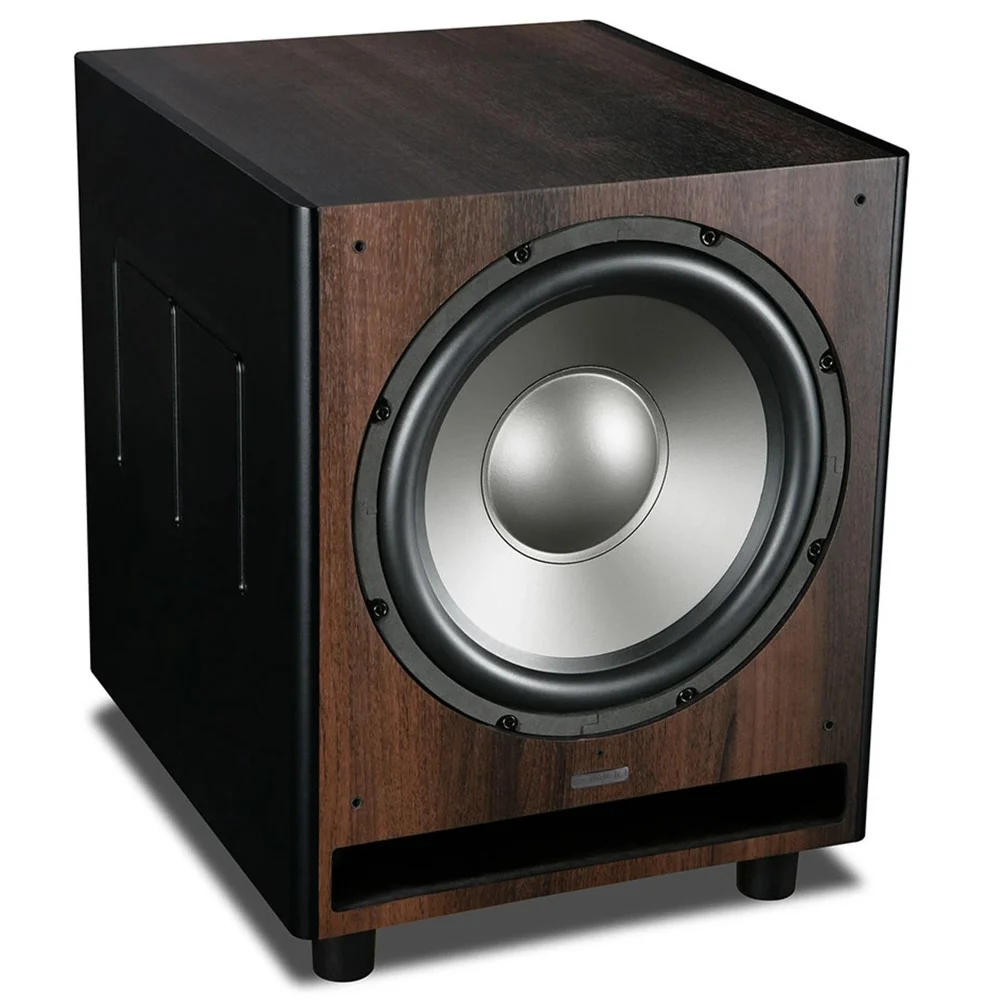 Mission MS-450 15  Active Powered Subwoofer  Black Wood 