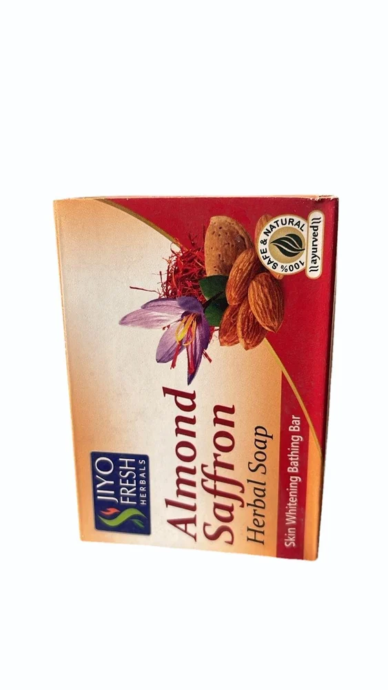 New Shama Jiyo Almond Saffron Soap