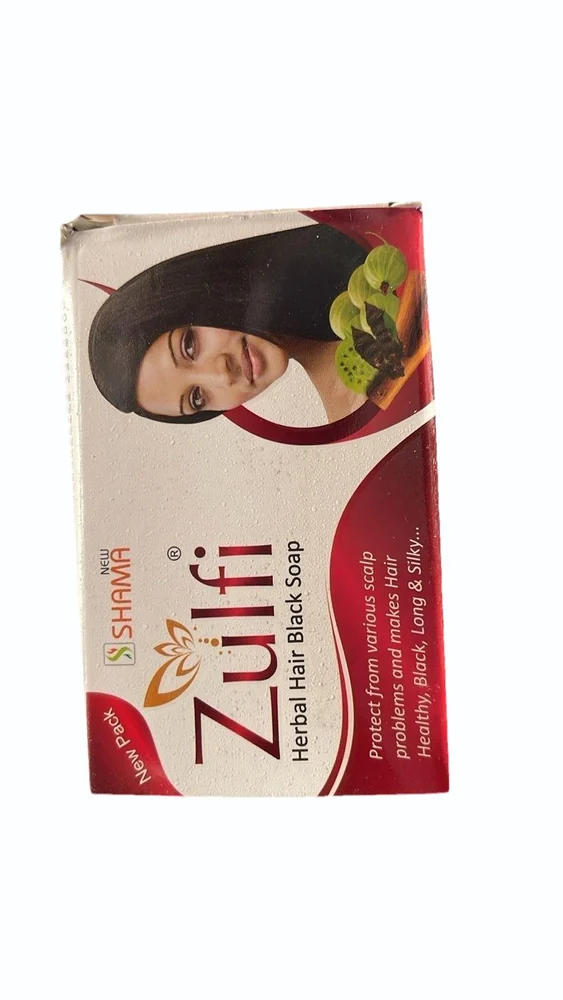 New Shama Zulfi Herbal Hair Black Soap