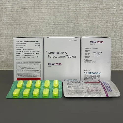 Nimesulide 100 mg   Paracetamol 325 mg Tablets