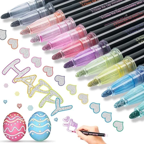 Outline Markers Pens