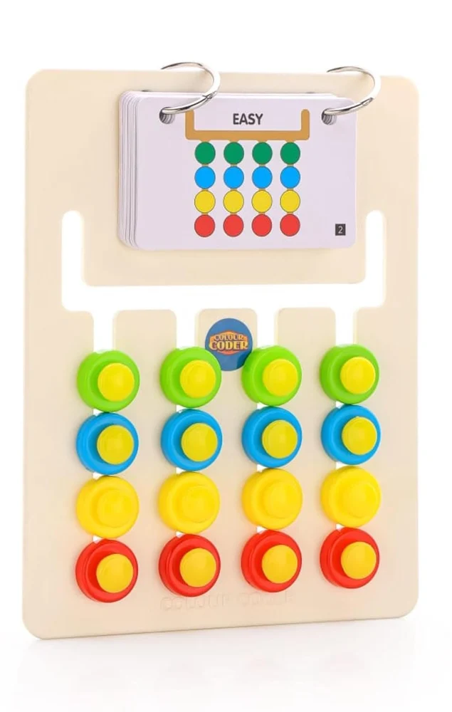 Plastic Kids Montessori Slide Puzzle Game