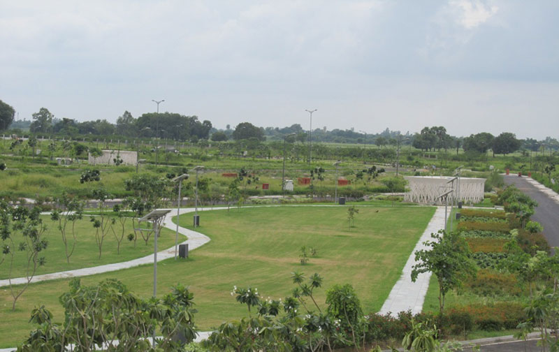 Plots in a Gated Community having beautifully landscaped gardens
