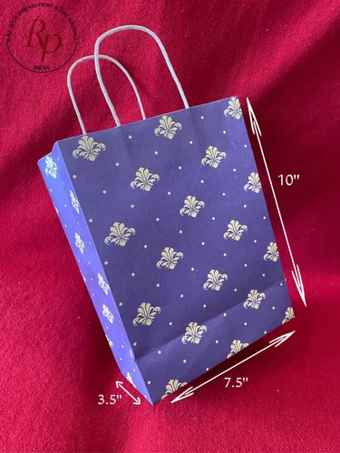 Printed Paper Gift Bag