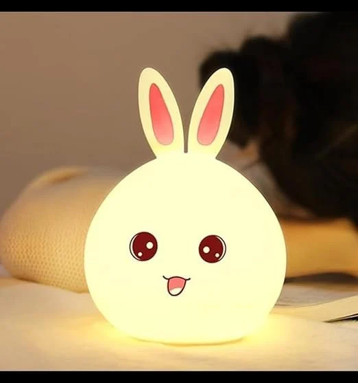 SILICONE RABBIT NIGHT LAMP