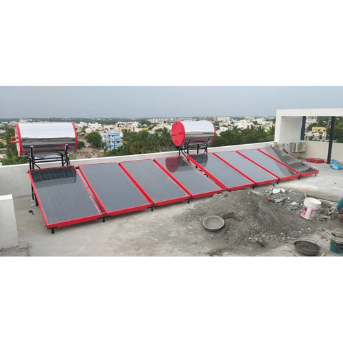 Solar Water Heater 300lpd Fpc Model - Application  Industrial