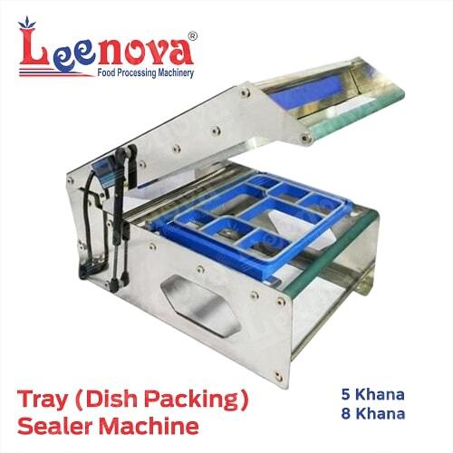 Tray Sealer Machine - Stainless Steel  19x10x12 Inches  