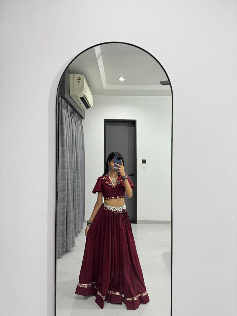 Trendy Navratri Outfit     Lehenga Choli