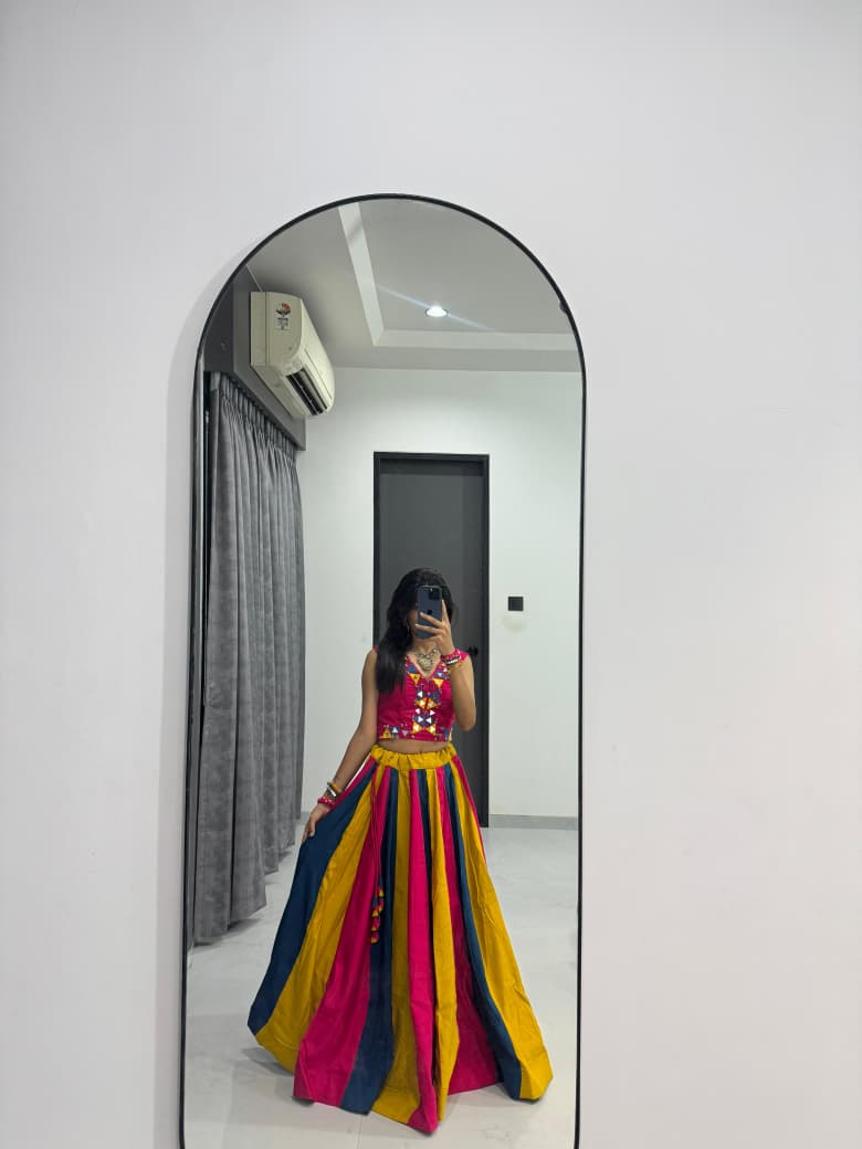Trendy Navratri Outfit     Lehenga Choli