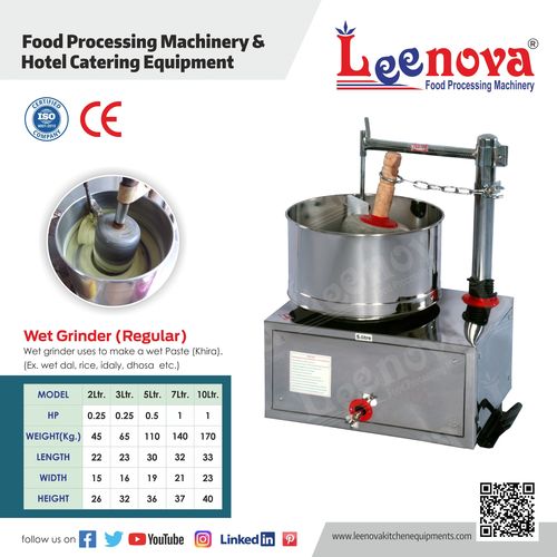 Wet Grinder Height  40 Inch  In 