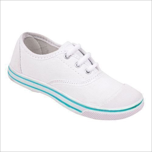 White Pt Shoes - Rubber Material  Unisex Design  Stylish White Color 