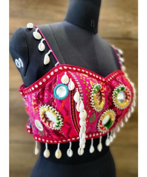 Work Readymade Blouse - Neck Style  V-neck