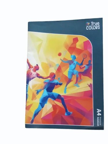 Yellow True Colors Exercise Notebook